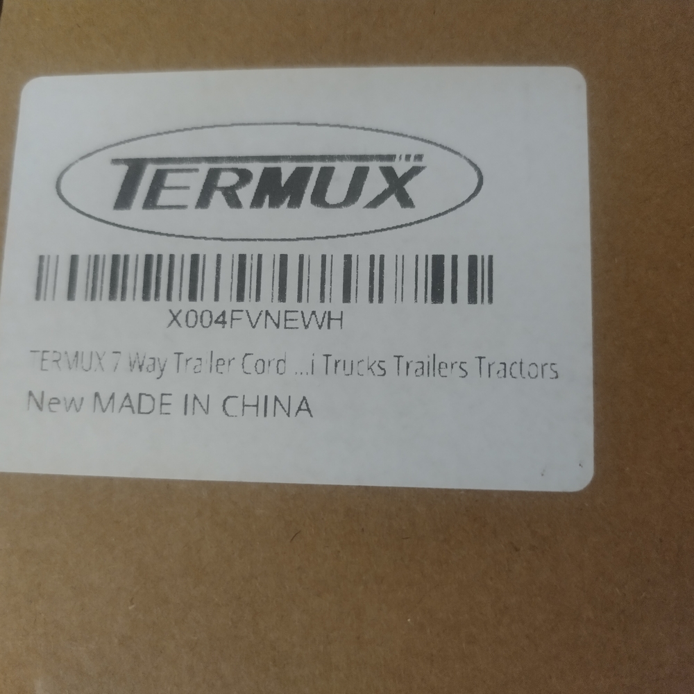 Termux 7 Way Trailer Cord
